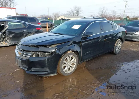 2016 Chevrolet Impala 2Lt из США, поврежденный, VIN 2G1115S38G9152414